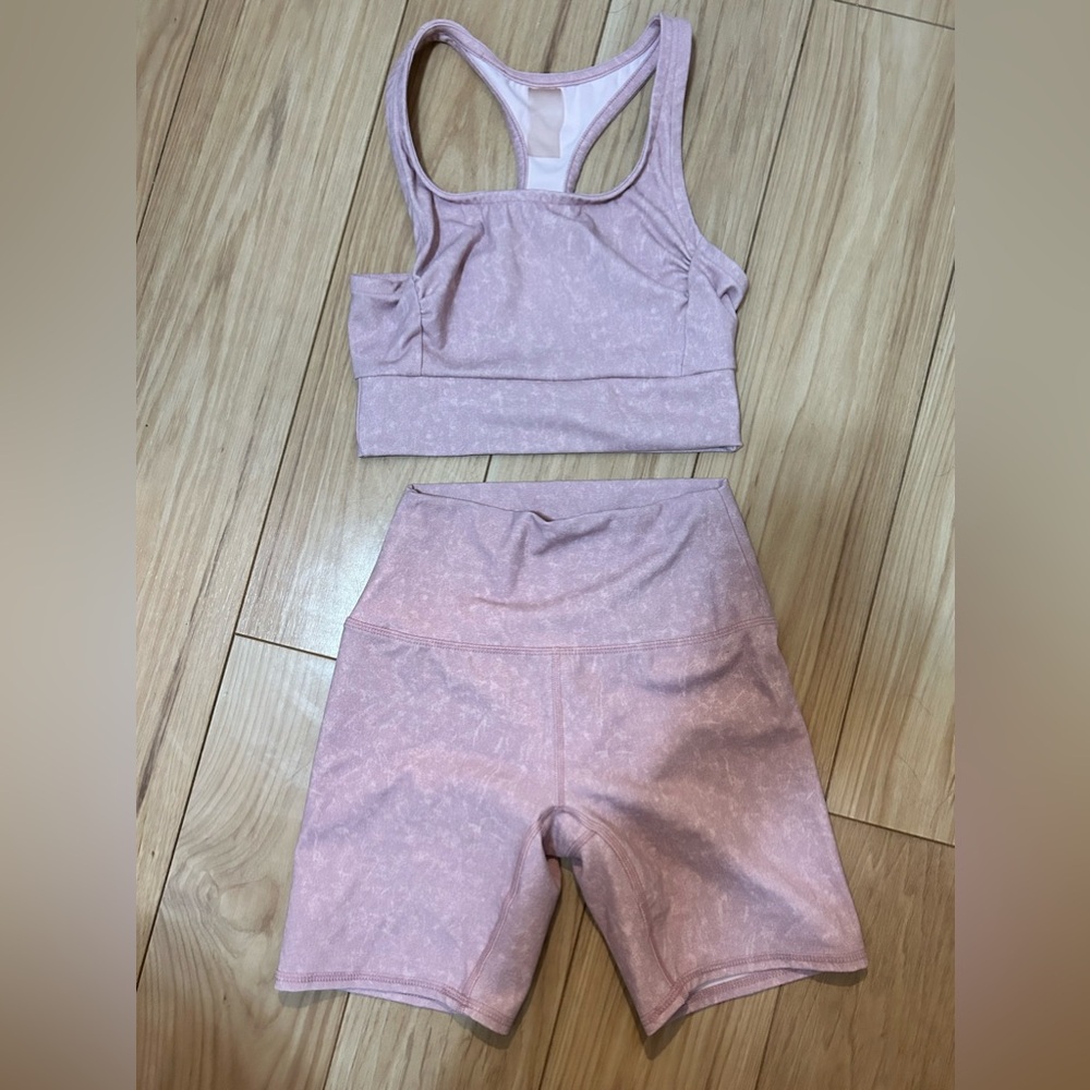 Target Matching Set Sports Bra and Biker Shorts